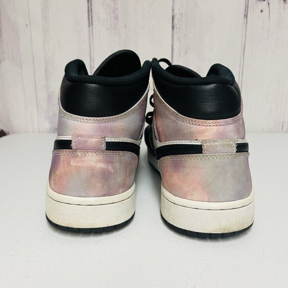 Nike Air Jordan 1 Mid SE Zen Master Mens Size 10 Black Athletic Shoes Sneakers - Picture 4 of 6